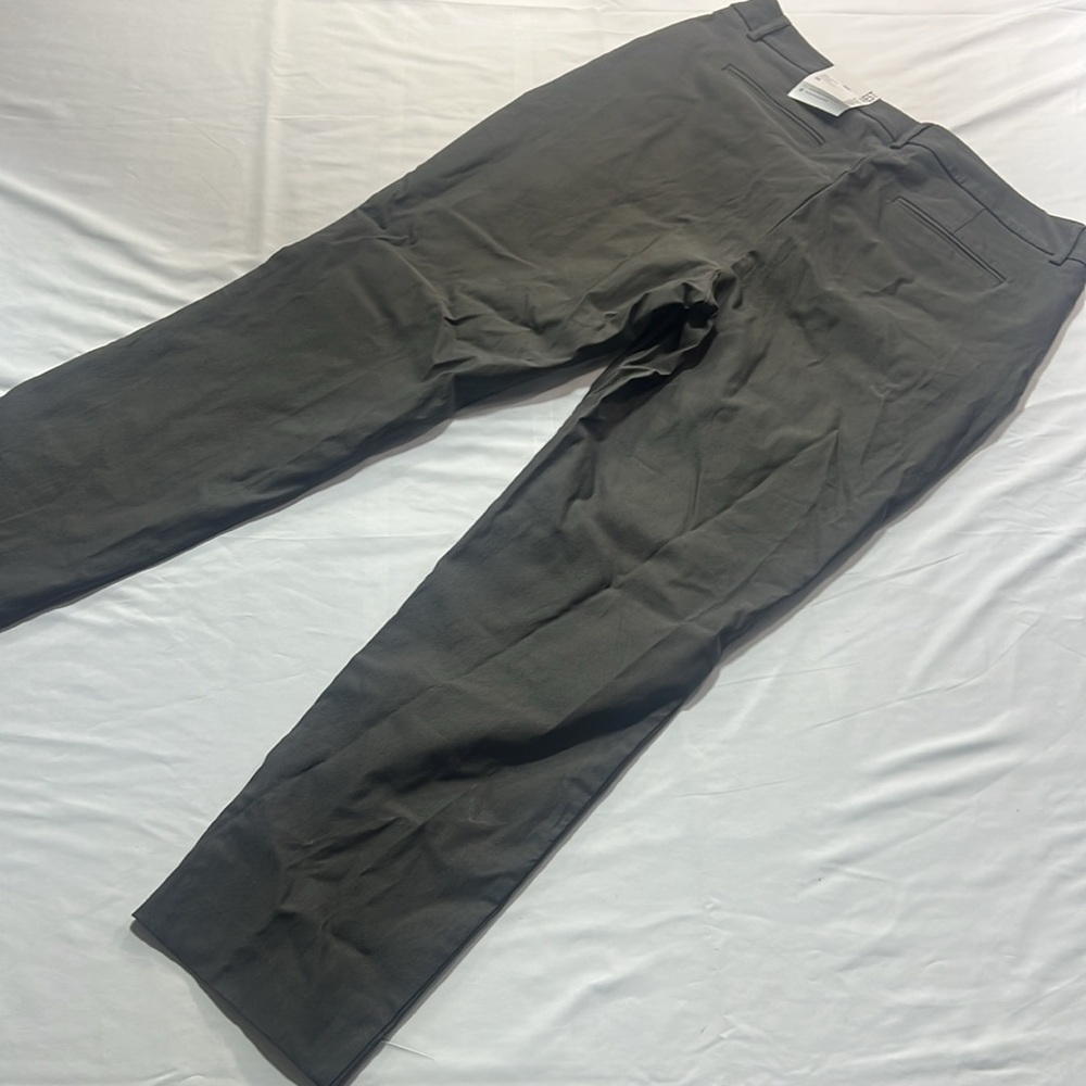 Nine West slim ankle high-rise size 16 gray pants - Picture 3 of 9